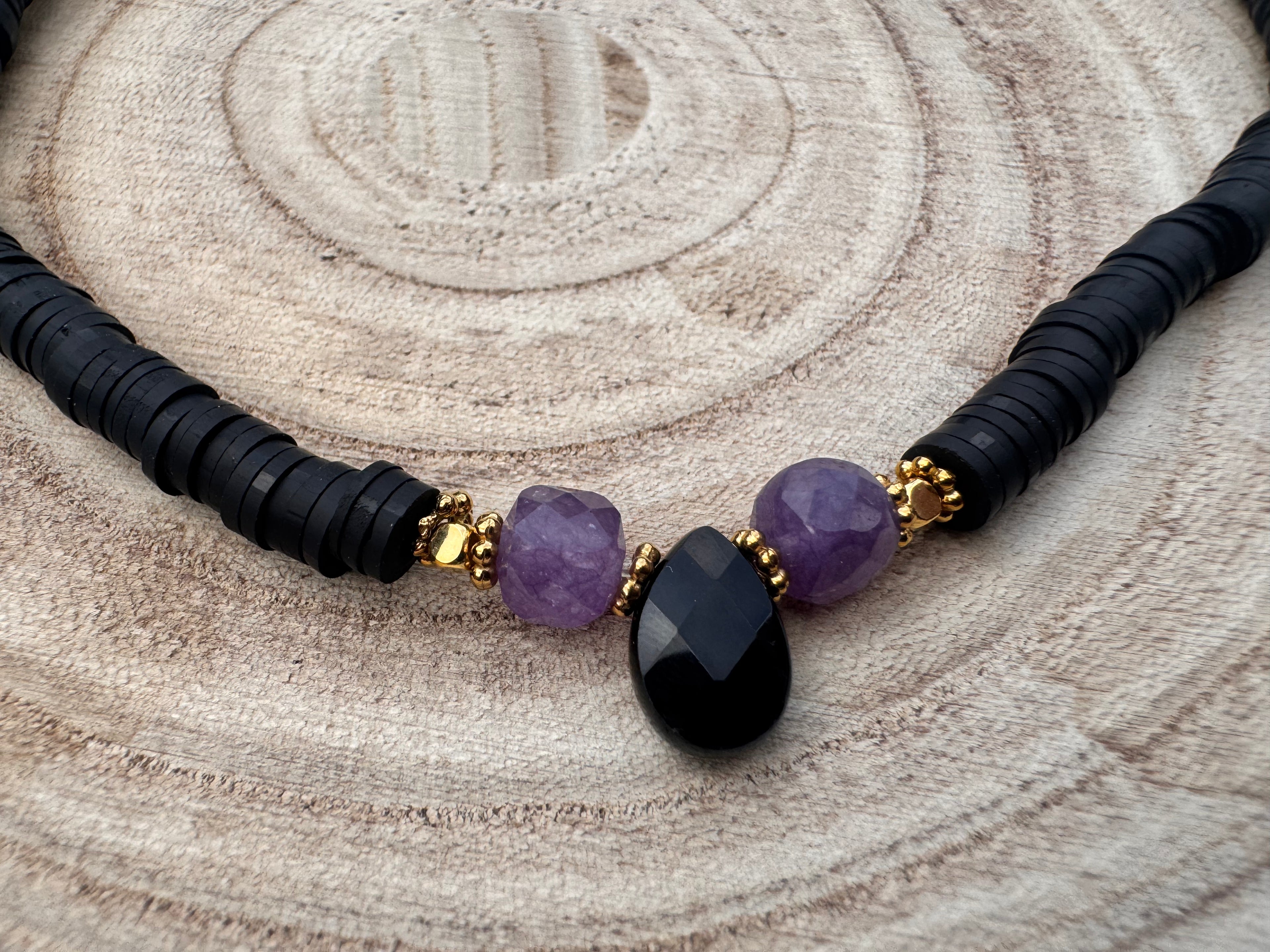 Collier Saphéa – Élégance & Pierres Naturelle