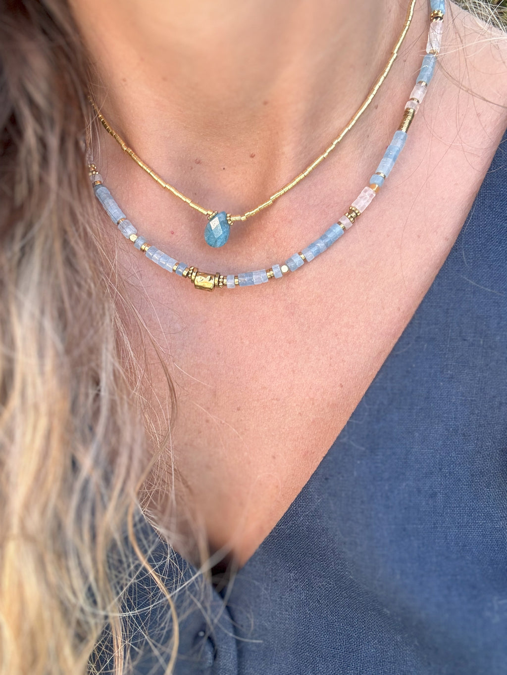 Collier Ancolie - Raffinement naturel