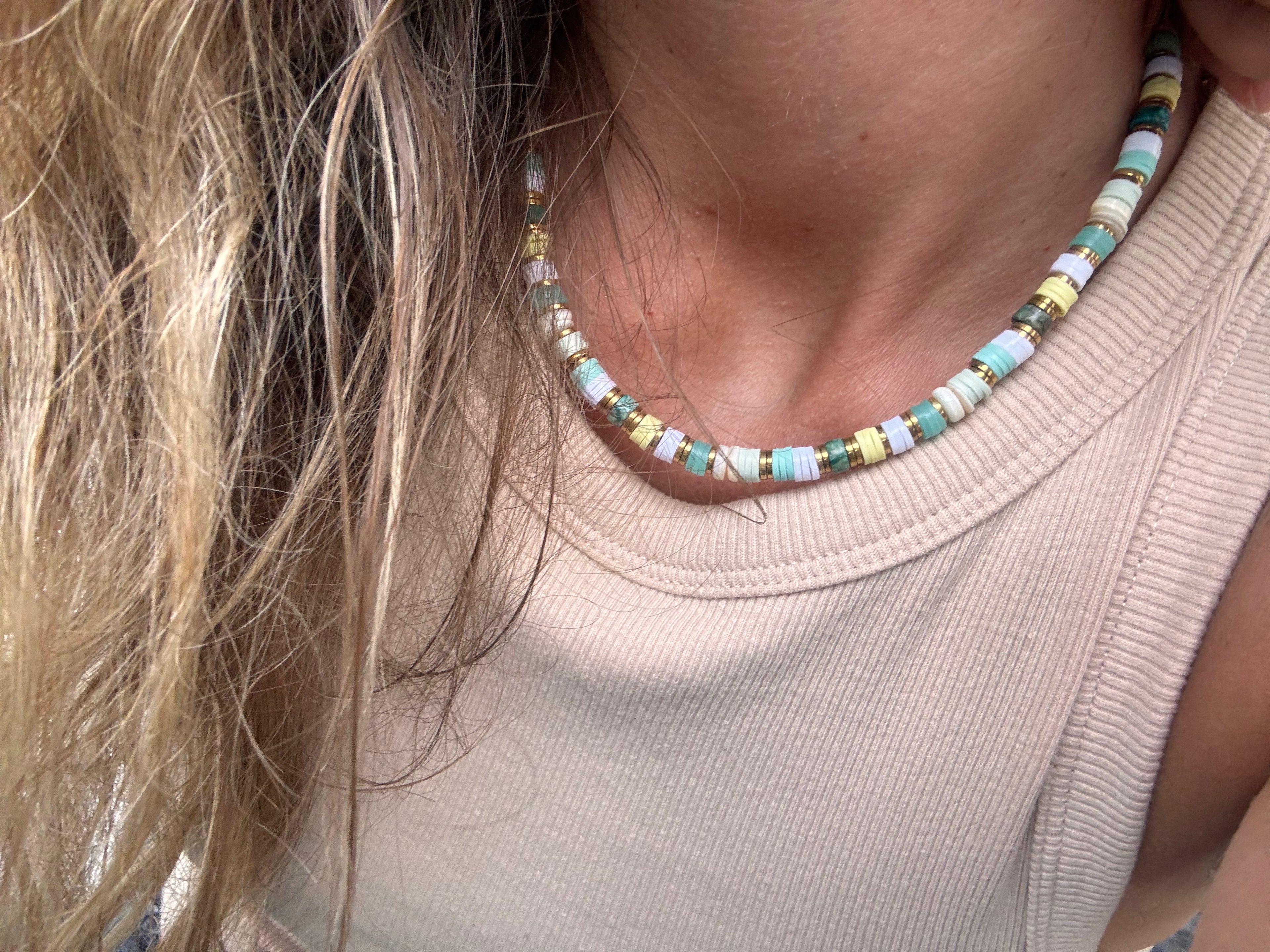 bijoux artisanaux - collier tendance
