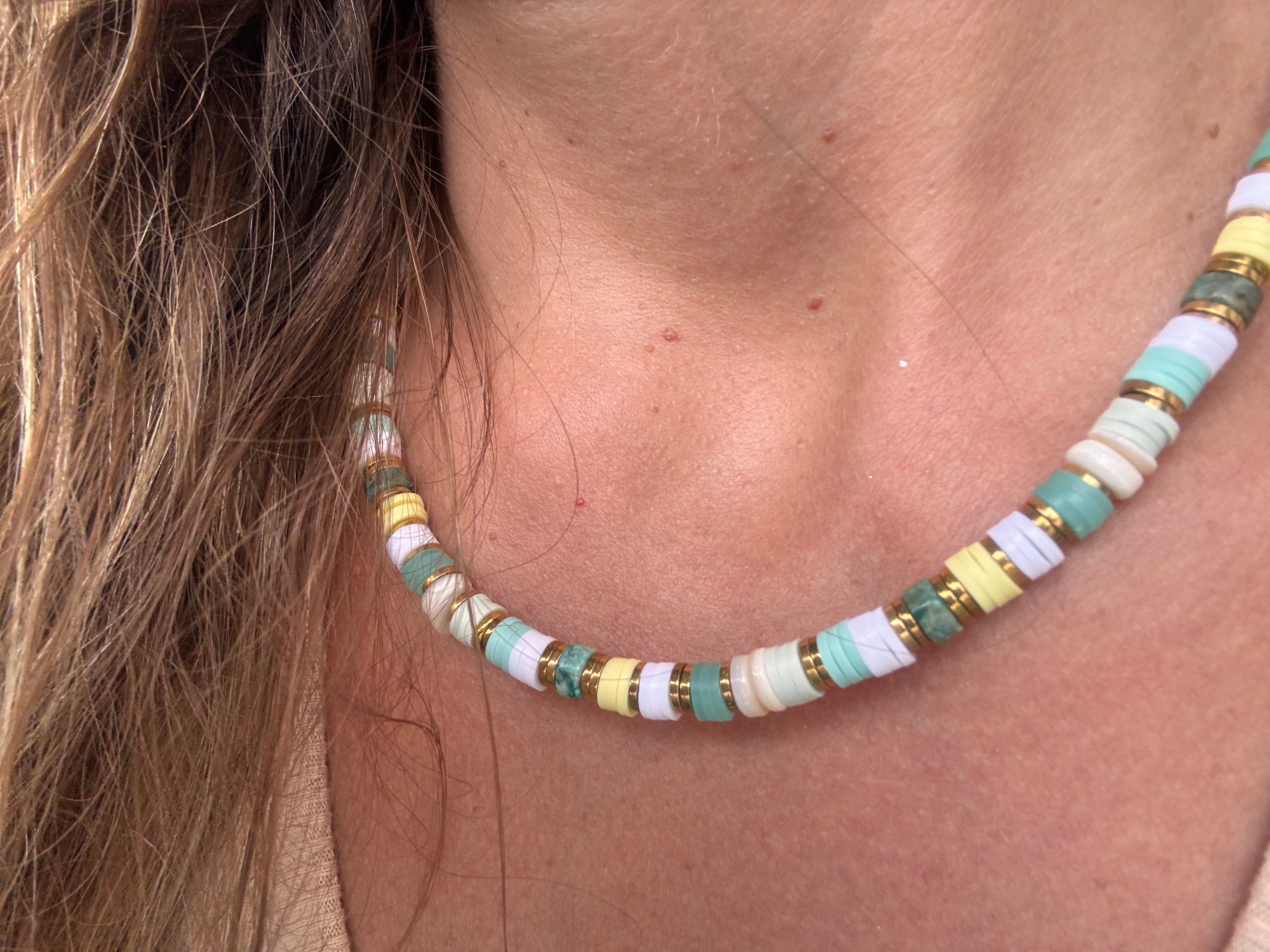 collier tendance - bijoux plage / surf