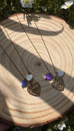 Collier Amour – Doré & intemporel